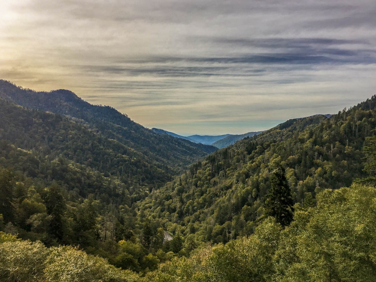 Morton's Overlook, Newfound Gap Road, Great Smoky Mountains National Park, North Carolina/Tennessee | Photo Credit: Vezzani Photography