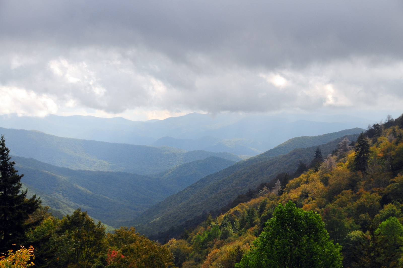Oconoluftee Valley Overlook, Great Smoky Mountains National Park, North Carolina | Photo Credit: NPS