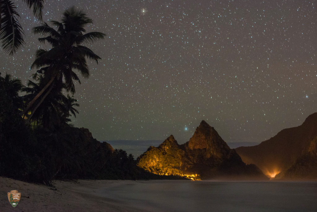 Stargazing, Ofu Island, National Park of American Samoa | Photo Credit: NPS