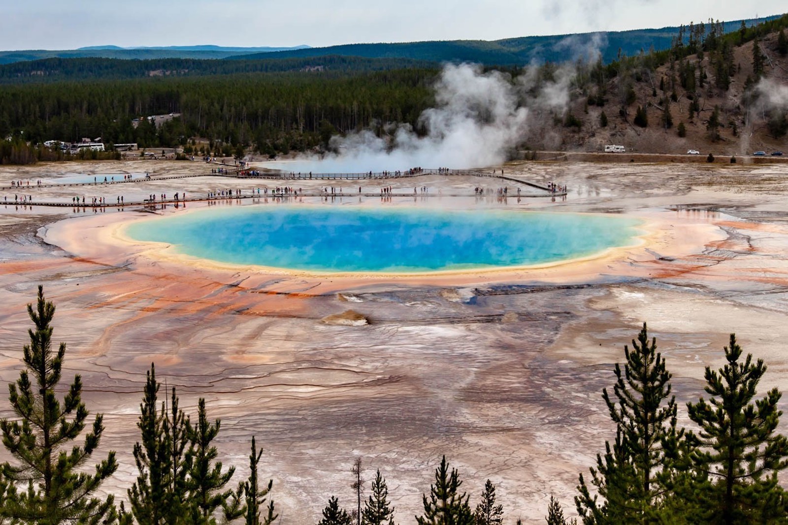 Grand Prismatic Spring Overlook, Yellowstone National Park, Wyoming | Photo Credit: Vezzani Photography
