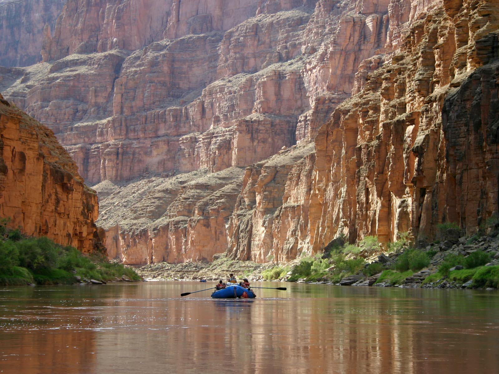 Colorado River Boating Grand Canyon National Park Arizona Photo 