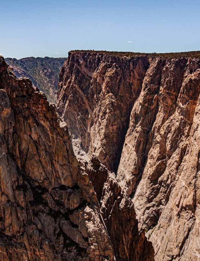Chasm View Nature TrailBlack Canyon of the Gunnison National Park 
