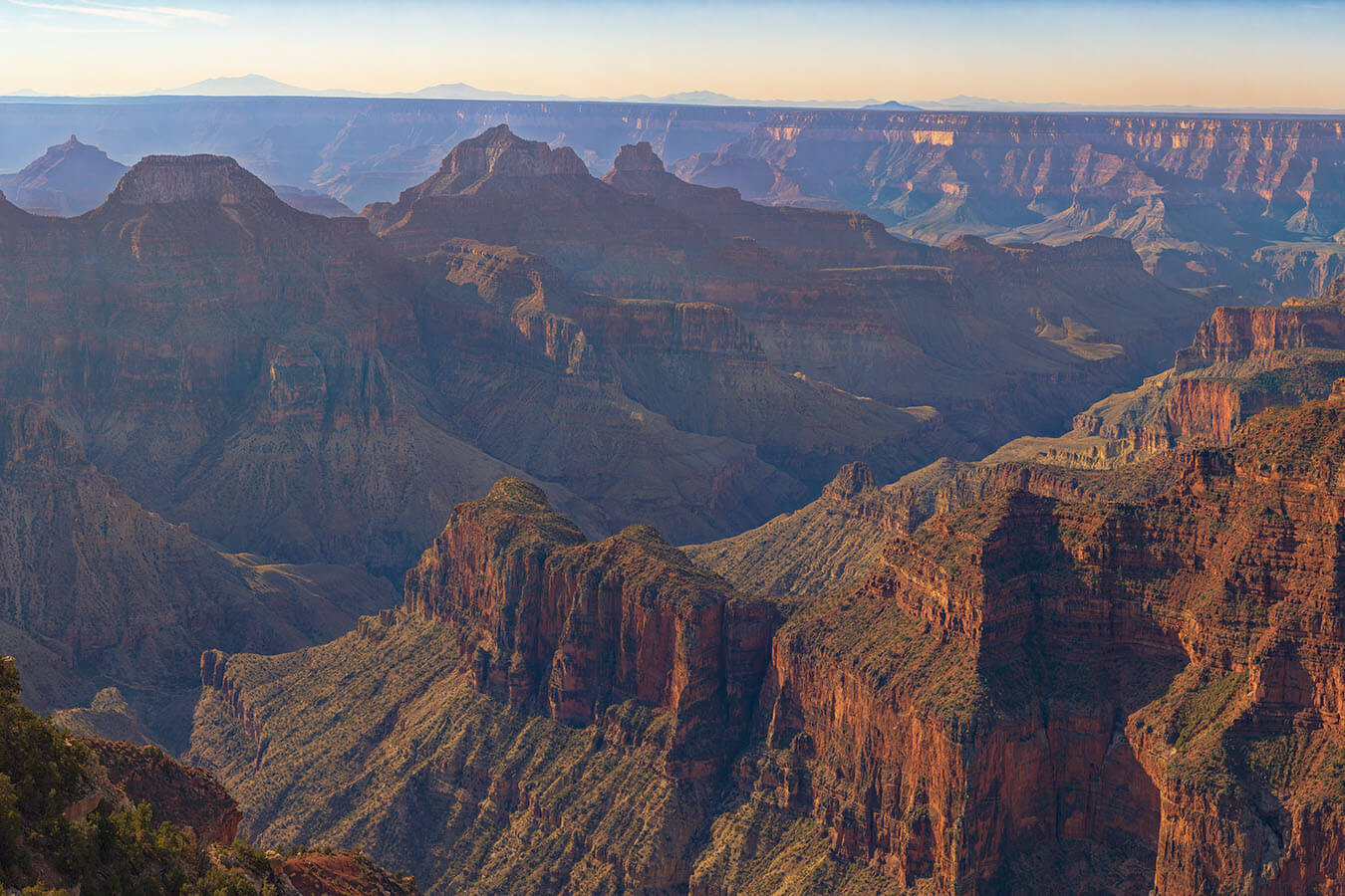 Bright Angel Point Morning Light, North Rim, Grand Canyon National Park, Arizona | Photo Credit: Abba’s Creations Photography