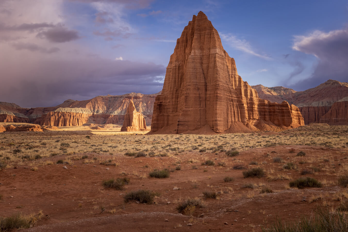 Temples of the Sun and Moon, Captiol Reef National Park, Utah | Photo Credit: Vezzani Photography