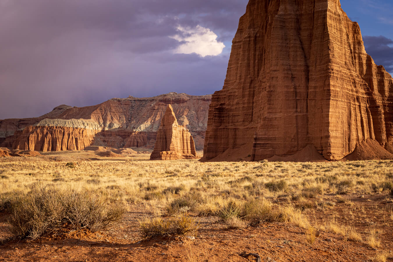 Temples of the Sun and Moon, Captiol Reef National Park, Utah | Photo Credit: Vezzani Photography