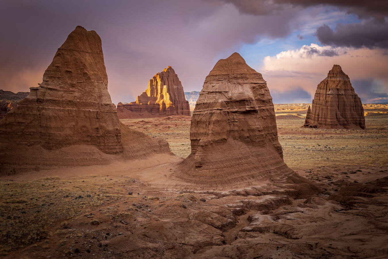 Temples of the Sun, Moon, and Stars, Captiol Reef National Park, Utah | Photo Credit: Vezzani Photography