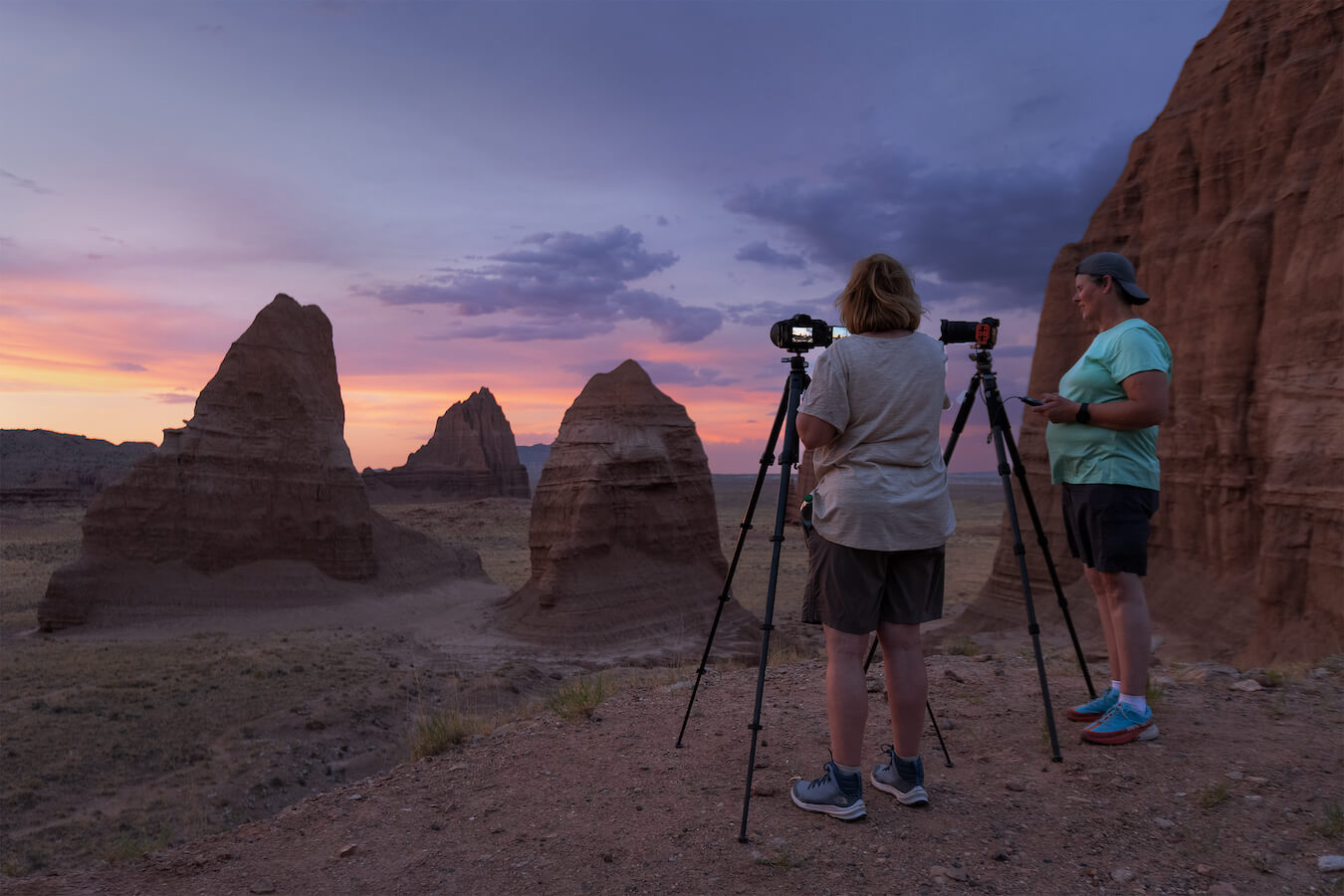 Temples of the Sun, Moon, and Stars, Captiol Reef National Park, Utah | Photo Credit: Capitol Reef Photography Tours