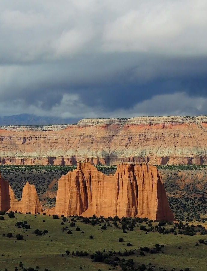 Upper Cathedral Valley OverlookCapitol Reef National Park 