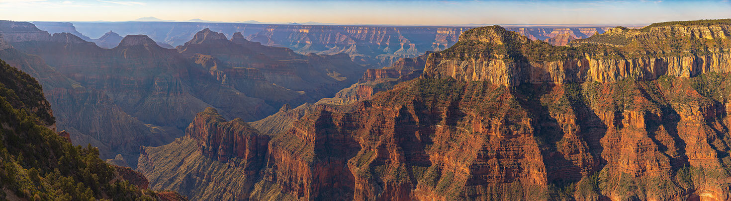 Bright Angel Point Morning Light, North Rim, Grand Canyon National Park, Arizona | Photo Credit: Abba’s Creations Photography