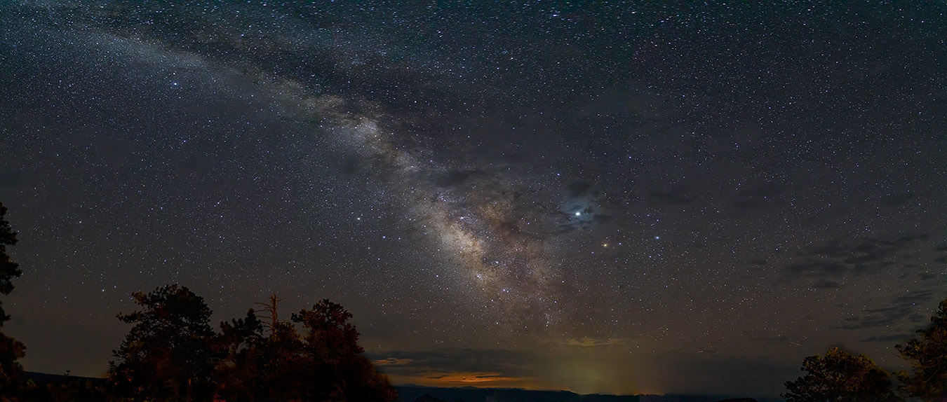 Milky Way at Bright Angel Point, North Rim, Grand Canyon National Park, Arizona | Photo Credit: Abba’s Creations Photography