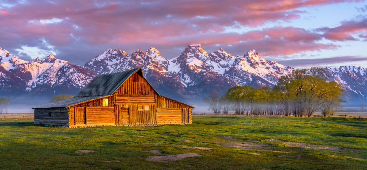 T.A. Moulton Barn, Grand Teton National Park, Wyoming | Photo Credit: Tom Wagner