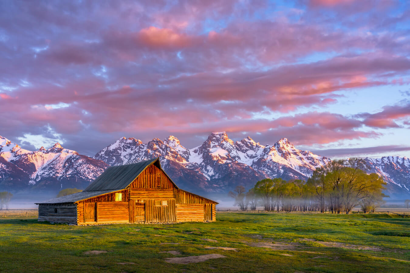 T.A. Moulton Barn, Grand Teton National Park, Wyoming | Photo Credit: Tom Wagner