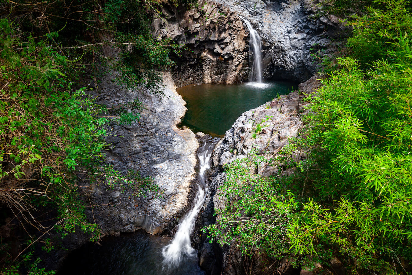 Waterfalls, Haleakalā National Park, Hawaii | Photo Credit: Vezzani Photography