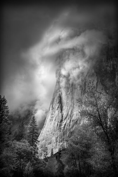Atmosphere, Yosemite National Park, California, Masterclass, Black and White Photography | Photo Credit: Gary Wagner