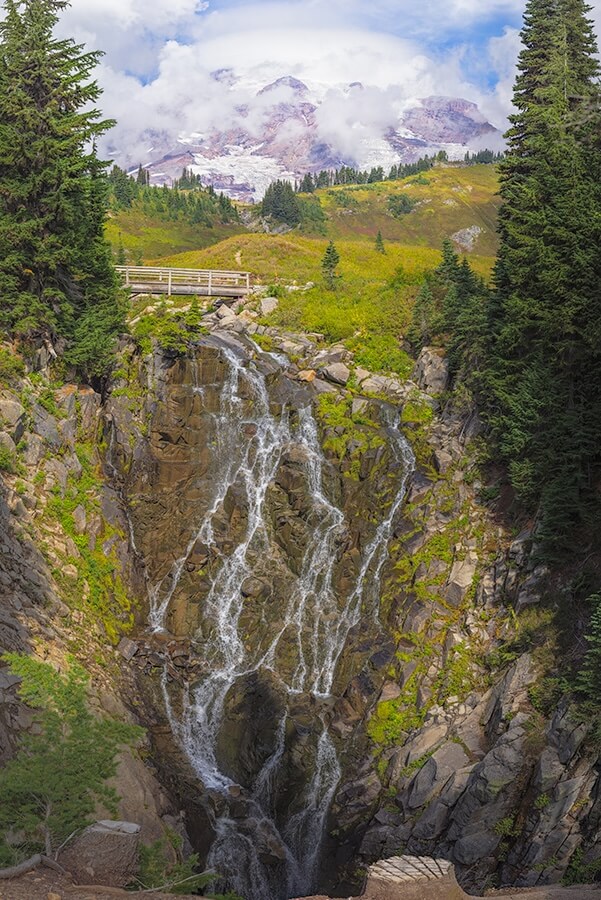 Myrtle Falls, Mount Rainier National Park, Washington | Photo Credit: John Freeman