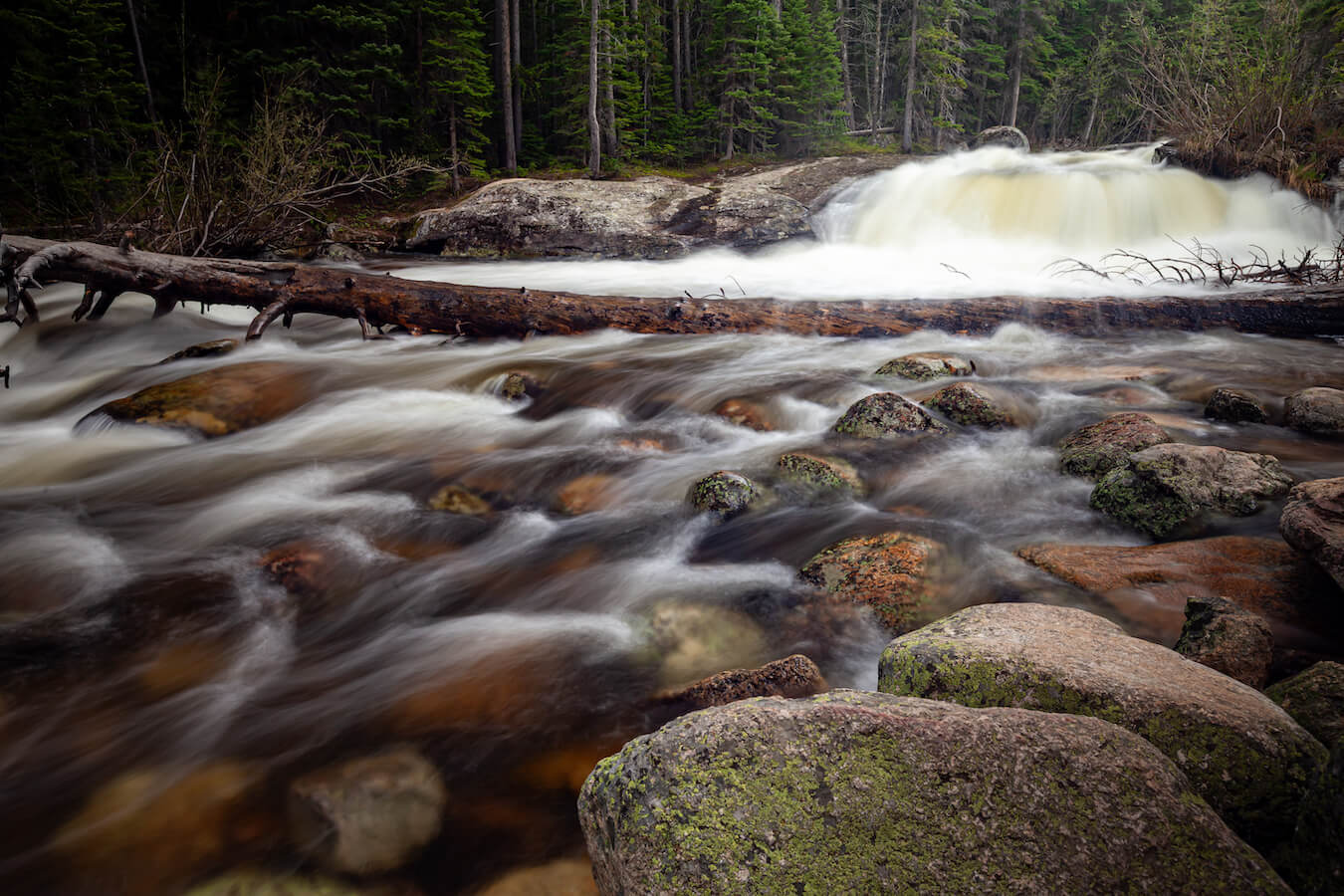 Lower Copeland Falls, Rocky Mountain National Park, Colorado | Photo Credit: Juventa Vezzani