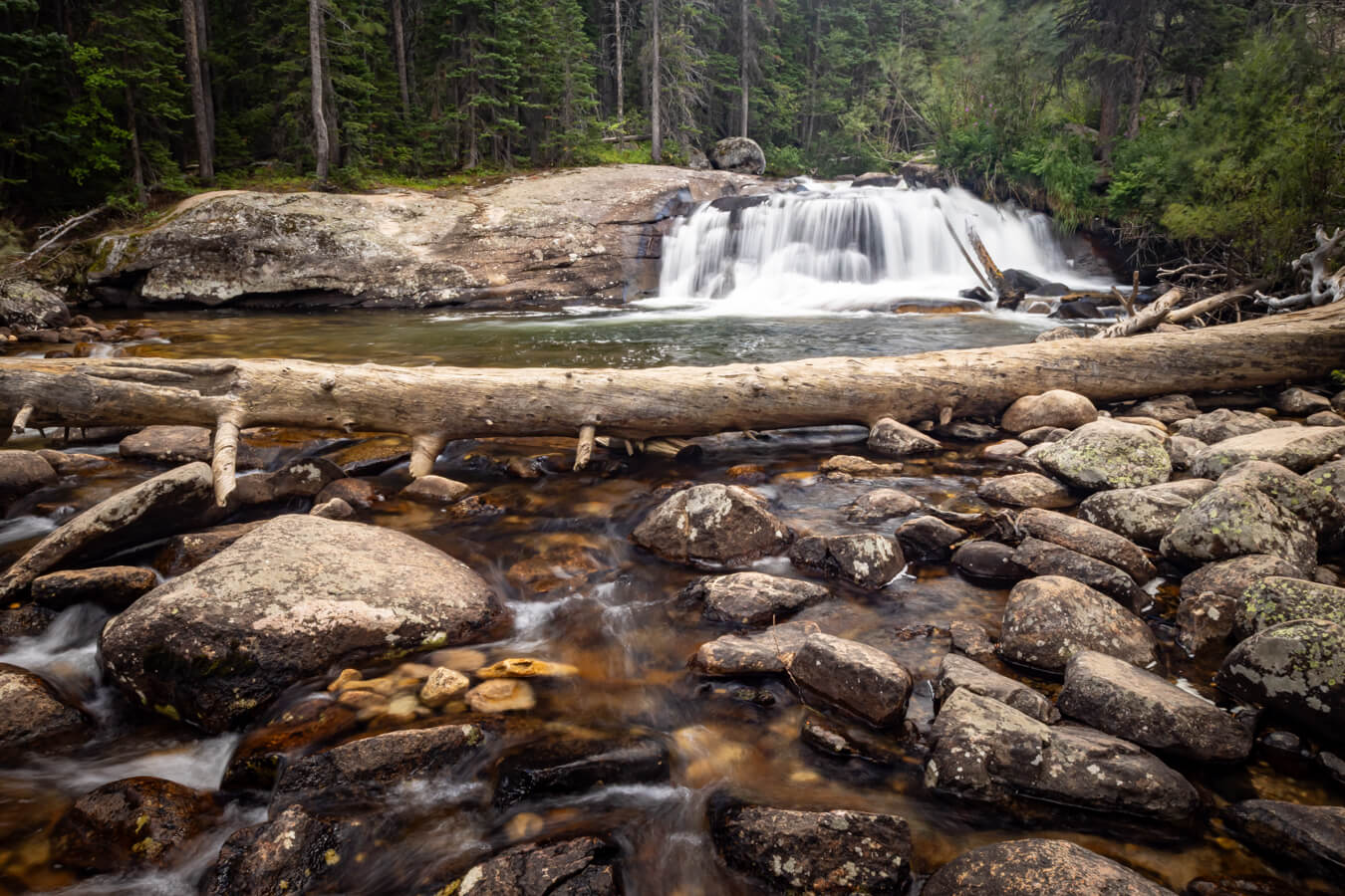 Lower Copeland Falls, Rocky Mountain National Park, Colorado | Photo Credit: Juventa Vezzani