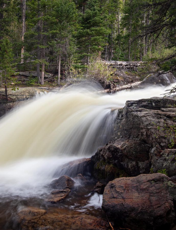 Copeland FallsRocky Mountain National Park 