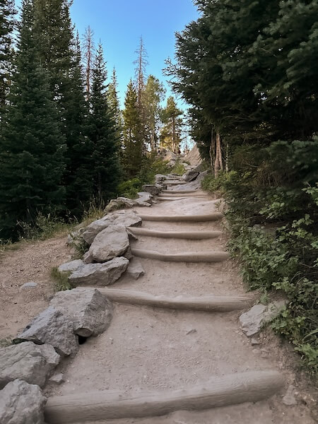 Dream Lake - Lake Haiyaha Trail, Rocky Mountain National Park, Colorado | Photo Credit: Juventa Vezzani
