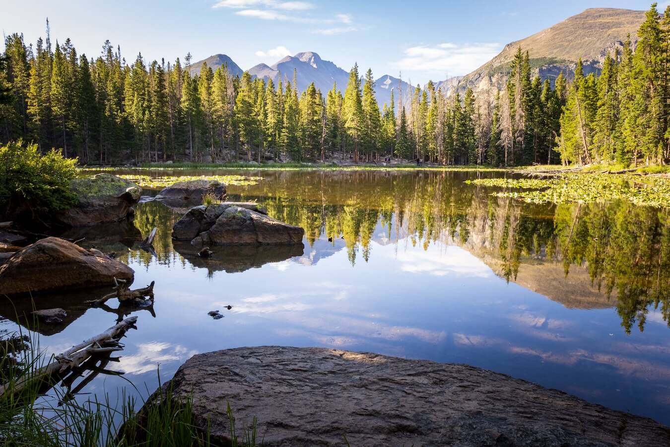 Nymph Lake, Rocky Mountain National Park, Colorado | Photo Credit: Juventa Vezzani