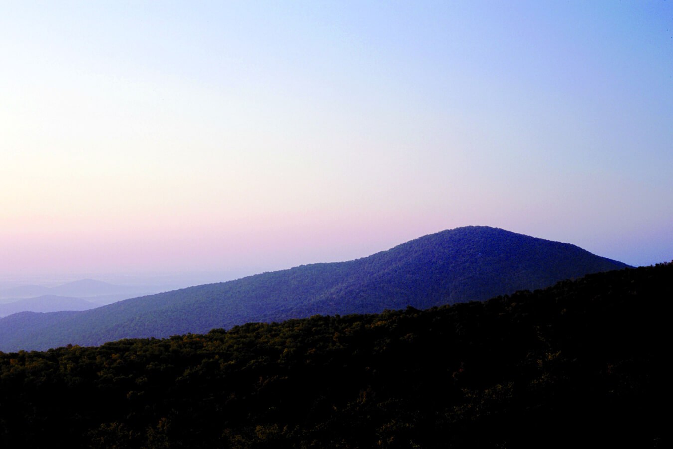 Hogwallow Flats Overlook Sunrise, Shenandoah National Park, Virginia | Photo Credit: NPS