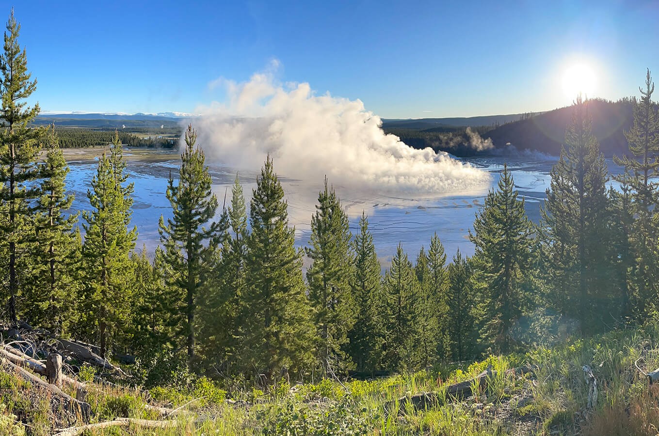 Grand Prismatic Spring Overlook, Yellowstone National Park, Wyoming | Photo Credit: John Freeman