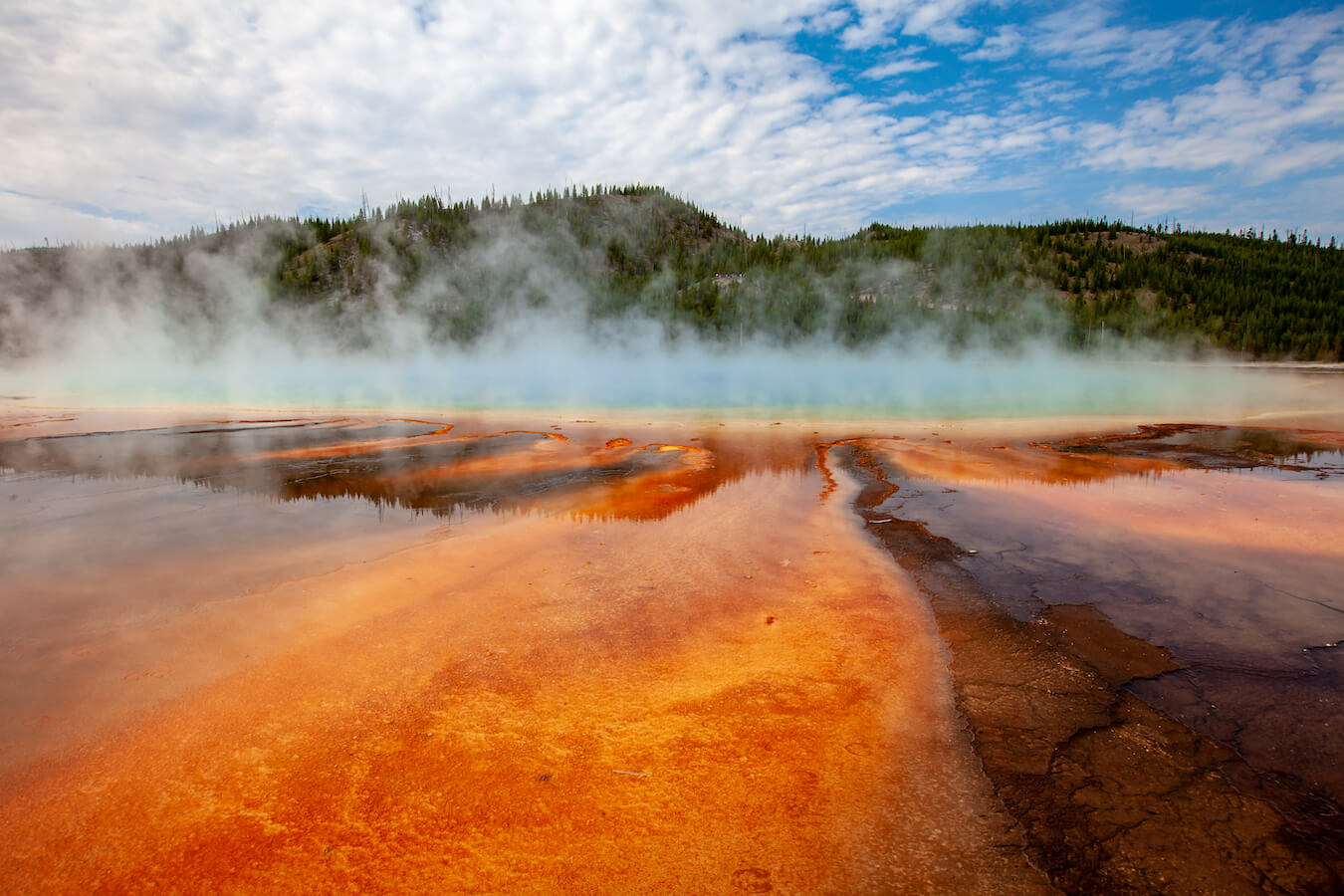 Grand Prismatic Spring, Yellowstone National Park, Wyoming | Photo Credit: Vezzani Photography