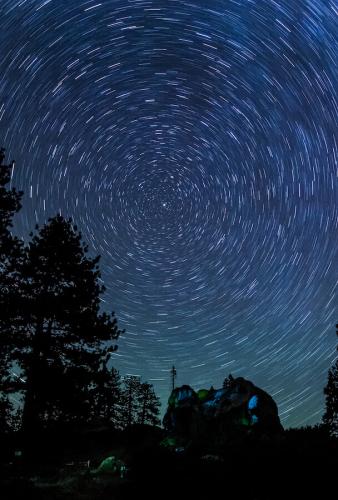 Star Trails at Glacier Point, Yosemite National Park