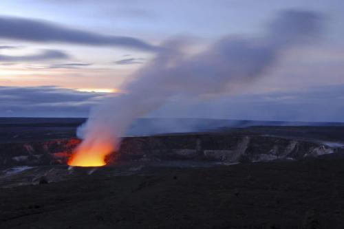 Pu'u O'o Crater (Kilauea Crater)
