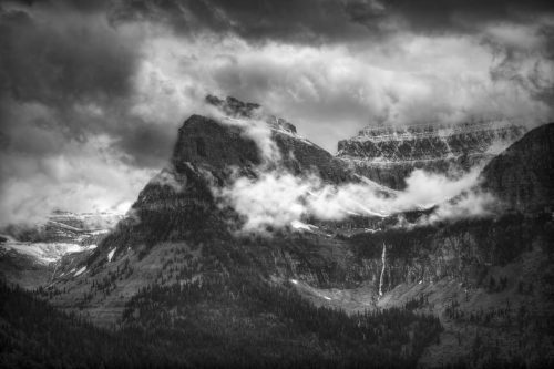 Atmosphere, Glacier National Park, Wyoming, Masterclass, Black and White Photography | Photo Credit: Gary Wagner