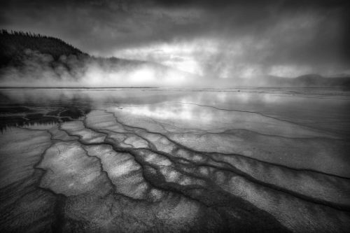 Atmosphere, Yellowstone National Park, Idaho, Montana  Wyoming, Masterclass, Black and White Photography | Photo Credit: Gary Wagner