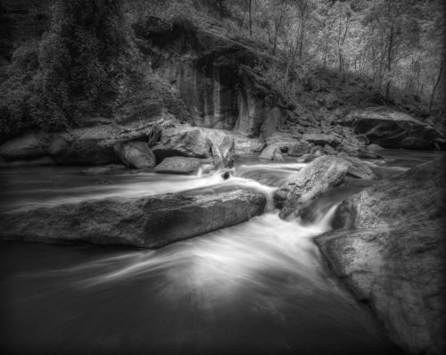 Motion, Zion National Park, Utah, Masterclass, Black and White Photography | Photo Credit: Gary Wagner