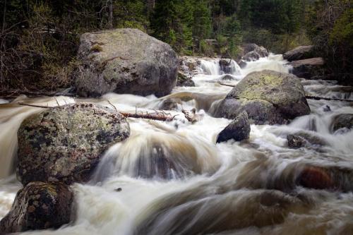 North St. Vrain Creek and Upper Copeland Falls, Rocky Mountain National Park, Colorado | Photo Credit: Juventa Vezzani