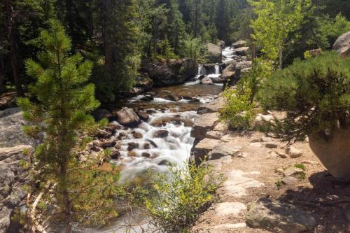 Copeland Falls Hike, North St. Vrain Creek, Rocky Mountain National Park, Colorado | Photo Credit: Juventa Vezzani