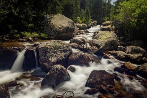 North St. Vrain Creek and Upper Copeland Falls, Rocky Mountain National Park, Colorado | Photo Credit: Juventa Vezzani, Rocky Mountain National Park, Colorado | Photo Credit: Juventa Vezzani