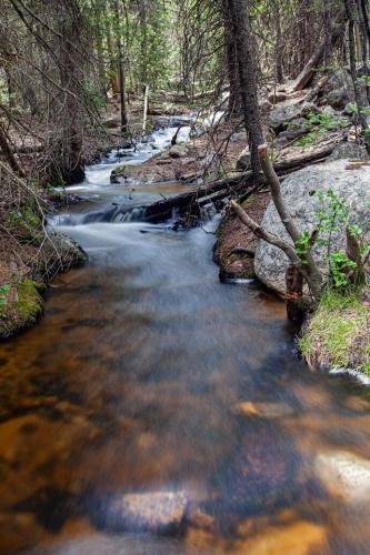 Copeland Falls Hike, North St. Vrain Creek, Rocky Mountain National Park, Colorado | Photo Credit: Juventa Vezzani