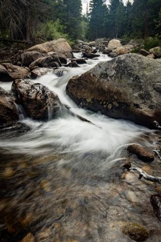 Copeland Falls Hike, North St. Vrain Creek, Rocky Mountain National Park, Colorado | Photo Credit: Juventa Vezzani