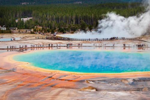 Grand Prismatic Spring Overlook, Yellowstone National Park