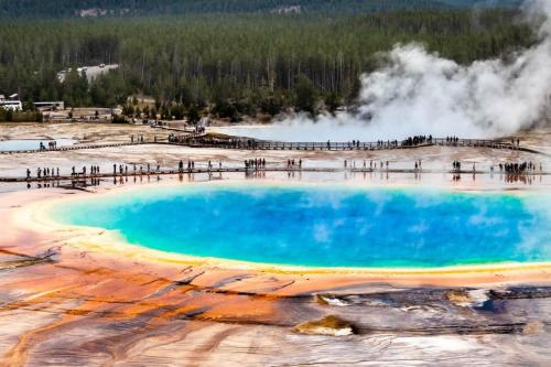 Grand Prismatic Spring Overlook, Yellowstone National Park